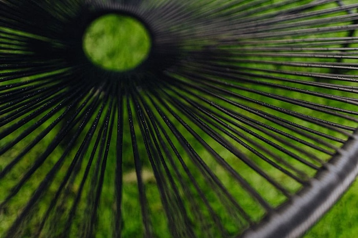 经典黑色阿卡普尔科椅子，50年代墨西哥设计