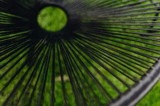 经典黑色阿卡普尔科椅子，50年代墨西哥设计