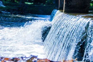 水、瀑布、风景、湖泊、户外、运动、飞溅、自然