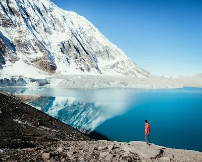 山,风景,天空,云,人,海,人,反射 山,风景,天空,云,人,海,人,反射