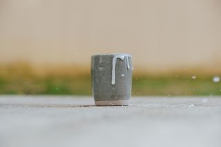 日本, 粘土, 马克杯, 飞溅, 牛奶, 特写, 没有人, 水