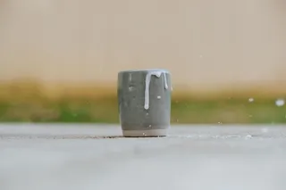 日本, 粘土, 马克杯, 飞溅, 牛奶, 特写, 没有人, 水