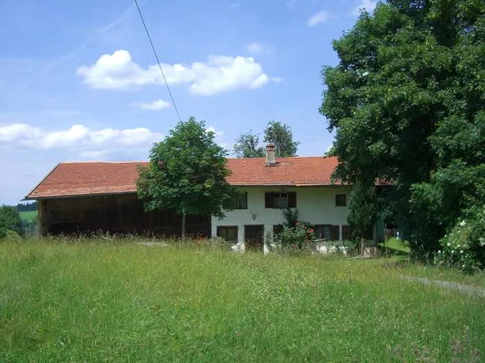 allgäu farmhouse，einfirsthaus，cress，oy，allgäu，plant，architecture，Build structure