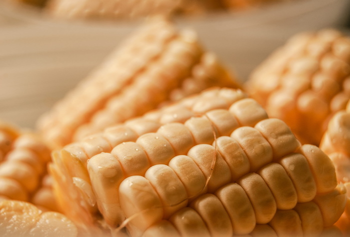 玉米，玉米棒，蔬菜，食品，菜肴，黄色，玉米棒上的玉米，食品和饮料