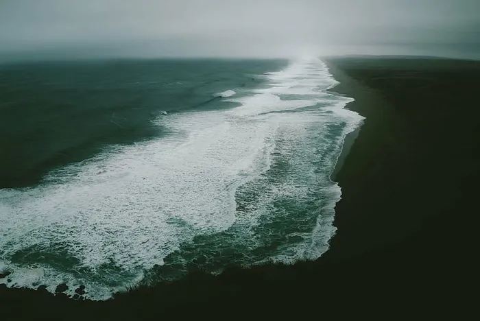 海岸，海岸线，海洋，海，海岸，海水，水，波浪