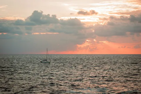 马耳他,戈佐,平静,海洋,海洋,日落,船,天空 马耳他,戈佐,平静,海洋,海洋,日落,船,天空