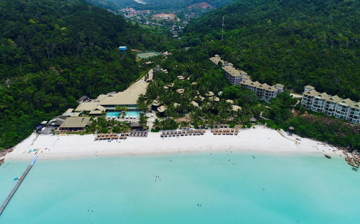 航空，摄影，海岸，海，海洋，蓝色，水，波浪