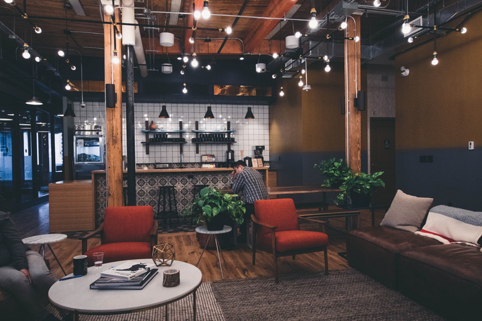 加拿大多伦多，wework richmond street，kitchen，coworking，lounge，work，wework