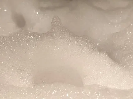 泡泡、郁郁葱葱、沐浴、水、肥皂水、雪、低温、自然