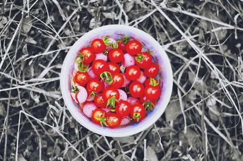 碗，樱桃番茄，特写，烹饪，烹饪，美味，饮食，美食家