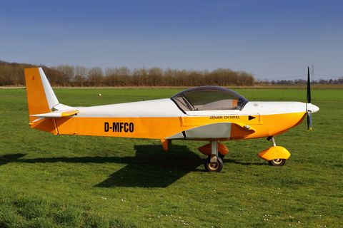 飞机，超轻型，机场，微光，启动，启动位置，飞机，运输