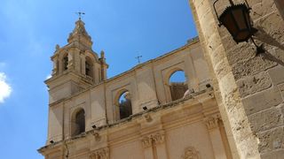 马耳他，建筑结构，建筑，低角度视野，建筑外观，历史，过去，天空