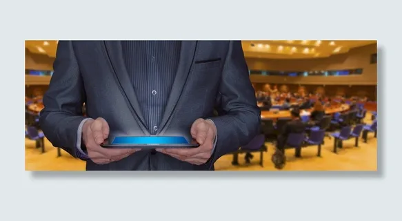 商人、平板电脑、研讨会、听众、培训、教学、公司、讲座