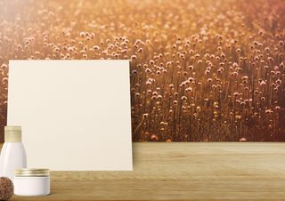 背景图像，化妆品，花，奶油，容器，奶油壶，美容，纸张