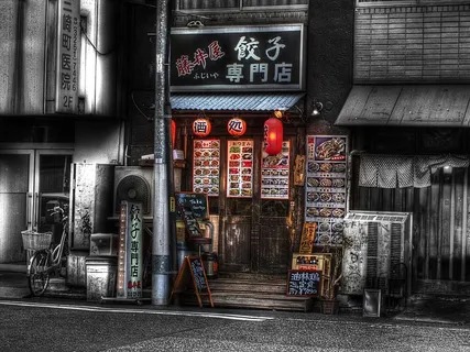 东京，gyoza，餐厅，日本餐厅，日本，日本，东方，亚洲