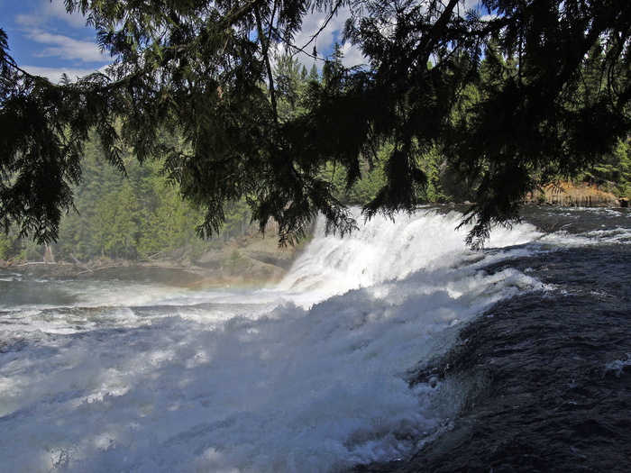 dawson falls，wells gray provincial park，不列颠哥伦比亚省，water fall，water，风景，landsape，Rush