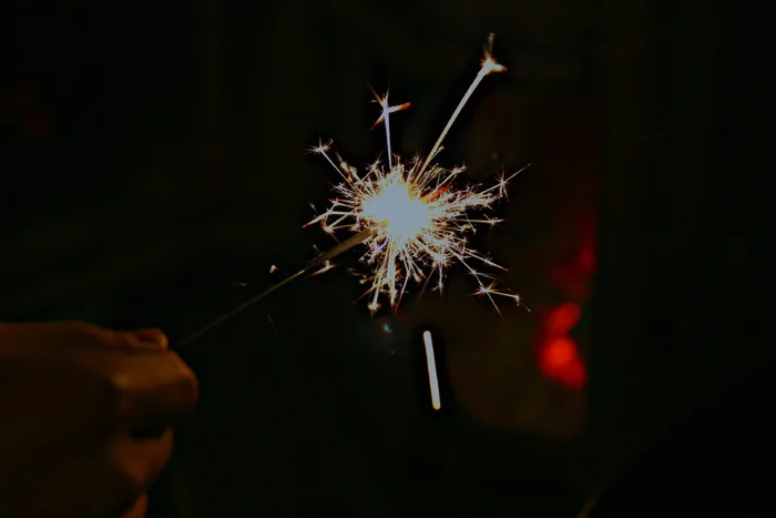 火花，庆祝，2017，新年，光明，光明，爆炸，节日