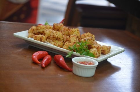 份数，dadinho木薯，胡椒，欢乐时光，食品，食品和饮料，新鲜度，餐桌