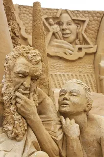 沙雕,雕塑,沙子,丹麦,人类,艺术,节日,桑德维格 沙雕,雕塑,沙子,丹麦,人类,艺术,节日,桑德维格
