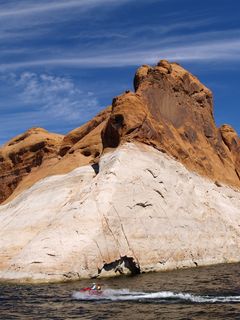 鲍威尔湖，亚利桑那州佩奇，亚利桑那州，美国，水，佩奇，亚利桑那州，美国，水库