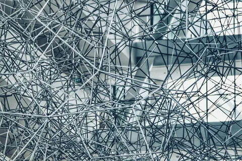 图案、艺术、装饰、水晶、分形、建筑、脚手架、网络