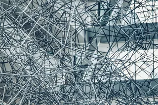 图案、艺术、装饰、水晶、分形、建筑、脚手架、网络