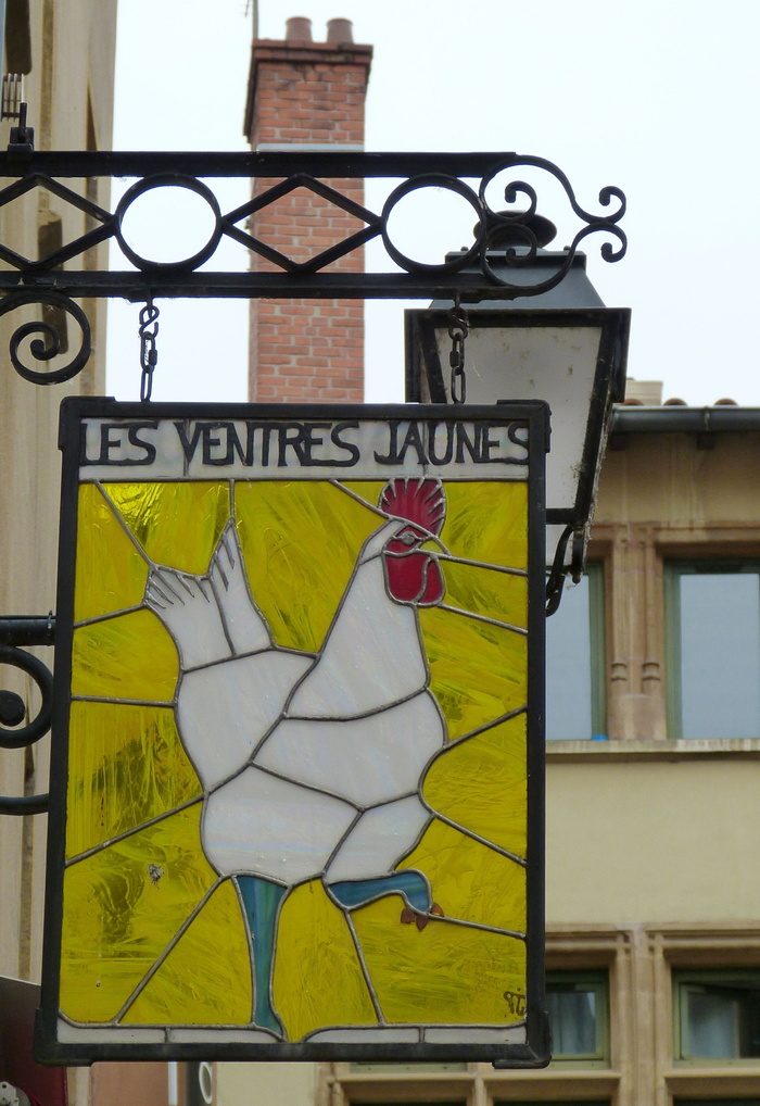 法国里昂，老城，盾，法国里昂，广告，玻璃，哈恩