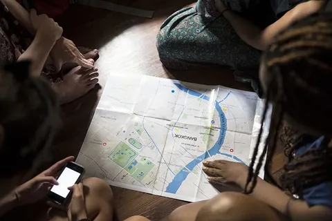曼谷地图 曼谷地图