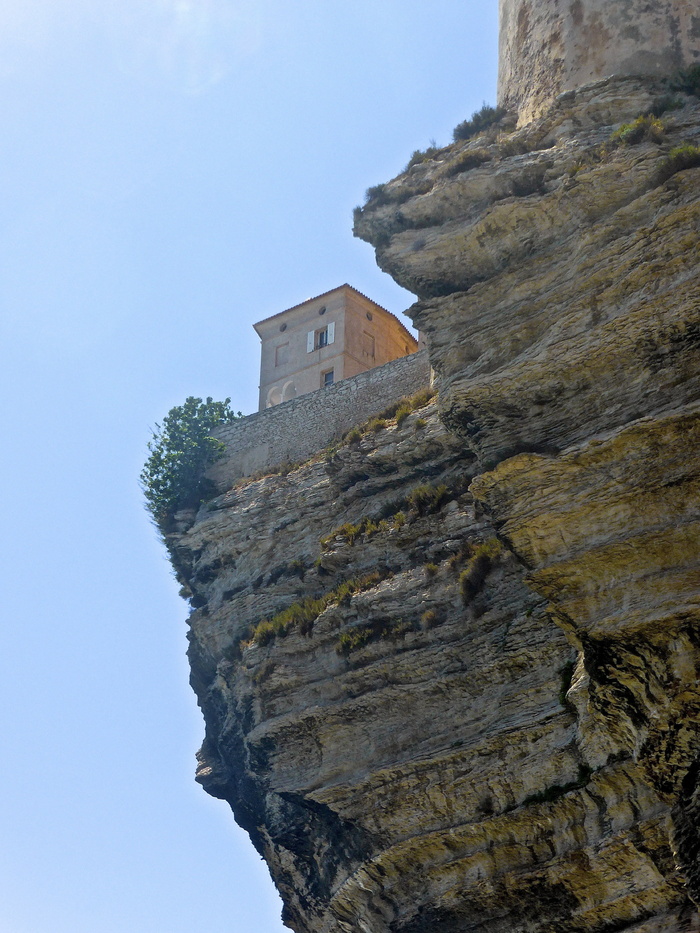 房屋、悬挑、bonifacio、危险、恐怖、山顶、建筑结构、天空