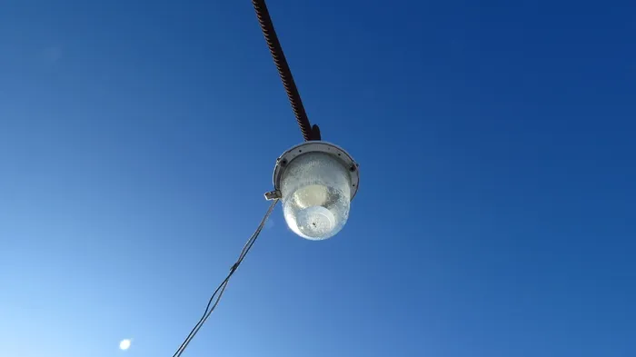 灯，灯笼，天空，明亮，蓝色，图案，白天，晴朗