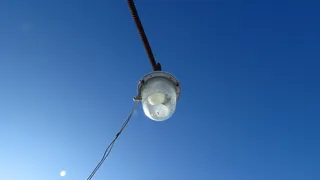 灯，灯笼，天空，明亮，蓝色，图案，白天，晴朗