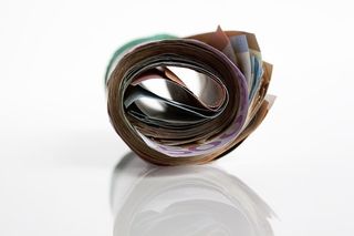 金钱、纸币、金融、共同支付、支持、养老金、康复、购物