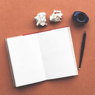 空白，从上面看，平铺，桃色，白色，空白，空白页，空白