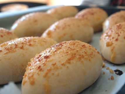 卷，大蒜，面包，聚会，食物，烘焙，晚祷，小吃