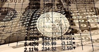 股票交易，世界经济，繁荣，经济，工资，百分比，加，减