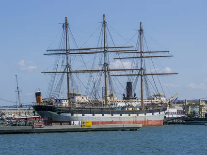 高船，巴尔克卢塔，旧金山，船舶，航海船舶，运输，运输方式，帆船