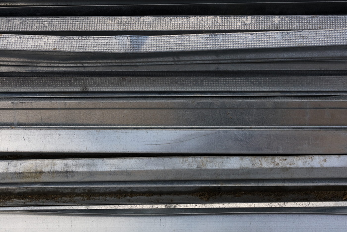 美国，印第安纳波利斯，城市，铝，钢，金属，锈，纹理