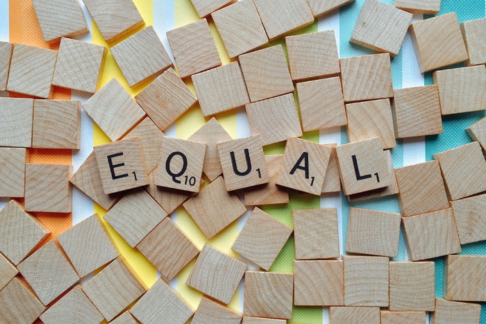 equal scrabble tiles，equal，Lgbt，Equality，Pride，Rights，rainbow，symbol