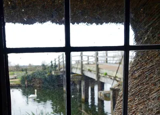 窗，场景，模糊，向外看，窗视图，房屋窗，玻璃材质，透明