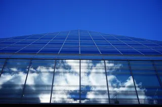 玻璃, 上光, 家, 建造, 玻璃金字塔, 乌尔姆, 建筑, 城市图书馆