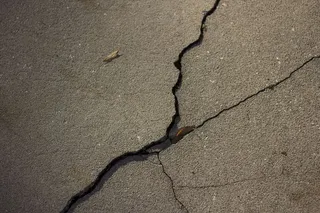 美国，杰克逊维尔，裂缝，混凝土，裂缝，无人，陆地，全框架