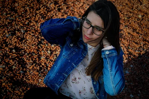 女人，年轻，漂亮，肖像，人，美女，模特，脸