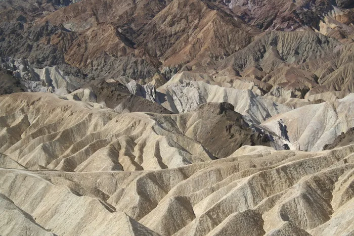 死亡谷，zabriskie point，美国，加利福尼亚州，景观，风景-自然，自然之美，环境