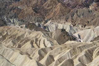 死亡谷，zabriskie point，美国，加利福尼亚州，景观，风景-自然，自然之美，环境