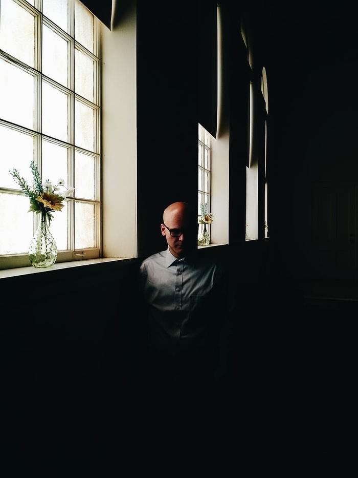 成人、建筑、秃顶、建筑、商业、城市、花瓶、花卉