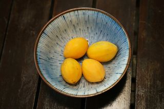 金百香果，碗，水果，新鲜农产品，农场，食品，食品和饮料，新鲜度