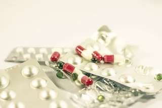 选择性，聚焦摄影，药物丸，治疗，药物，感冒，剂量，疾病