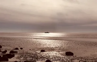 北海、瓦茨、瓦登海、景观、度假、天空、照明、海岸