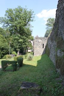 burgruine，喜鹊山，景观，建筑，石材，历史，建筑结构，植物
