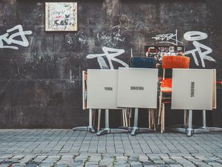 照片，标志，墙，德国，德国，科隆，城市